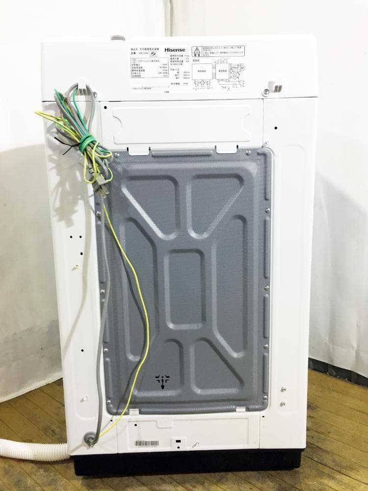 30日迄！19年製★Hisense 4.5kg 洗濯機【HW-T45C】