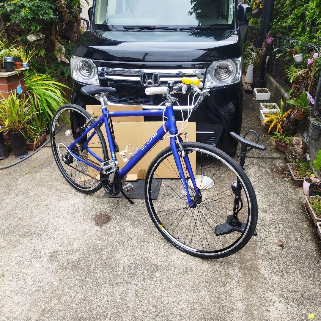 自転車(ブリジストンサイクルのクロスバイク オルディナ)梱包たのメ―ル便熊本市 自転車(ブリジストンサイクルのクロスバイク オルディナ)梱包たのメ―ル