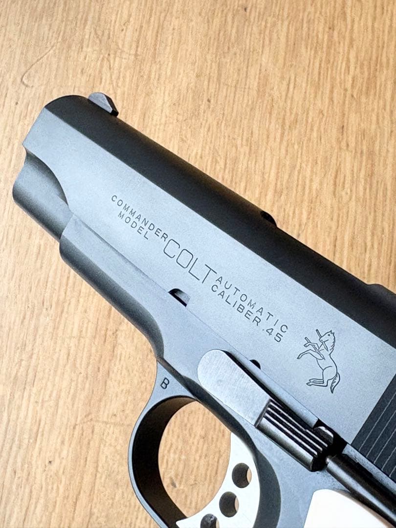 WA コマンダー ガンブラック 黒染め アルタモント グリップ - メルカリ