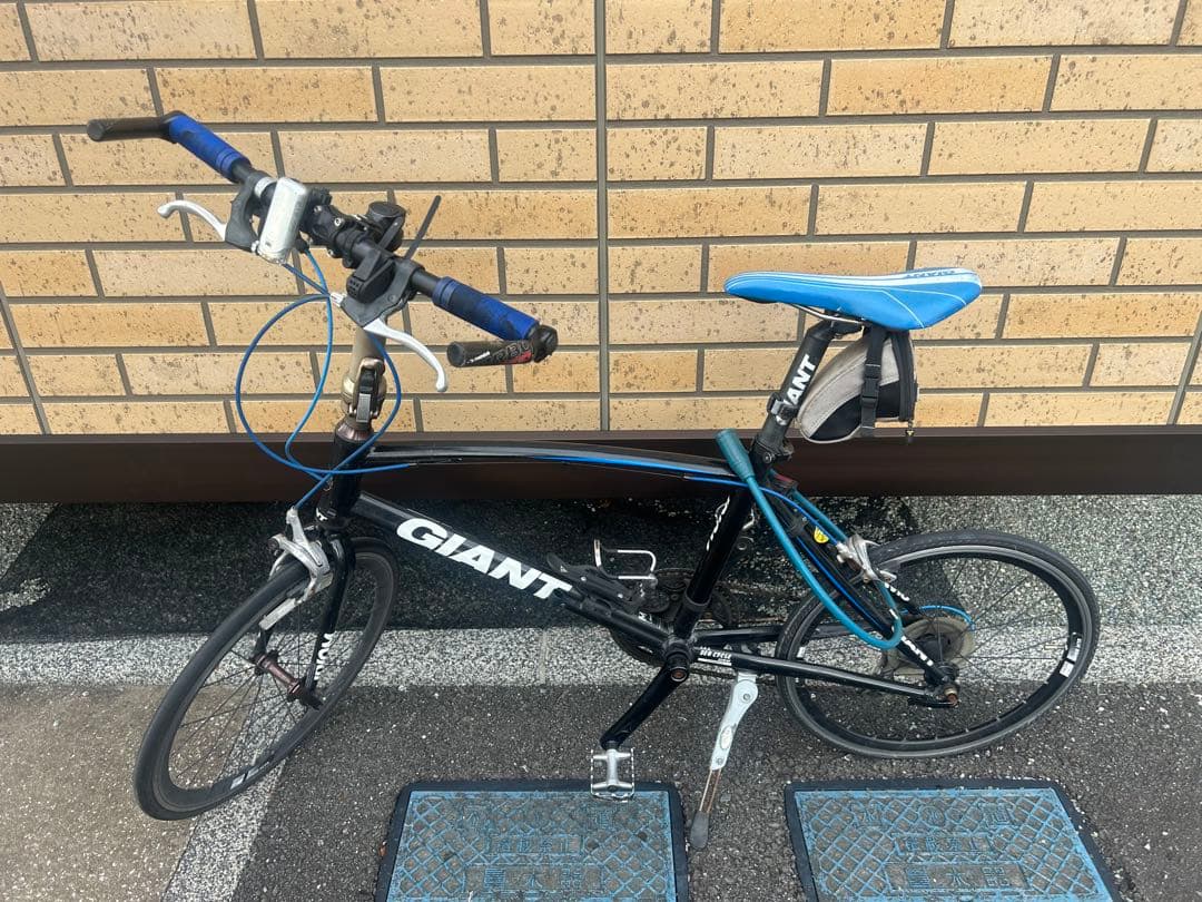 GIANT IDIOM　ミニベロ 自転車 本体 黒・青 2020 GIANT Bicycles | IDIOM 1