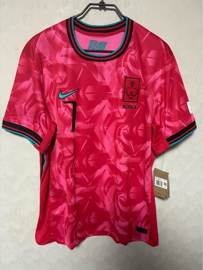 韓国代表 ブラジル戦 ハングル文字 ユニフォーム 新品 XXL