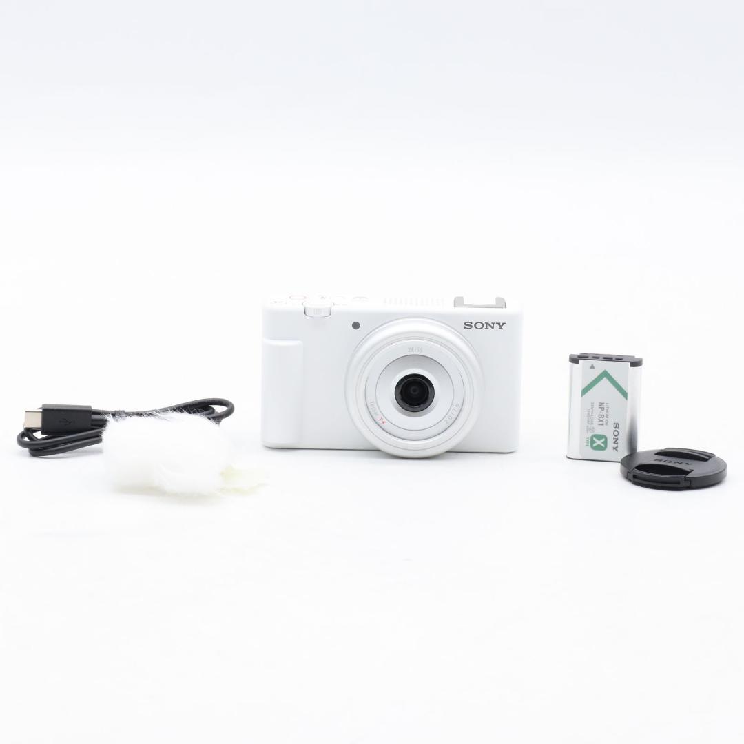 SONY VLOGCAM ZV-1F ホワイト VLOGCAM ZV-1F | デジタルカメラ VLOGCAM | ソニー