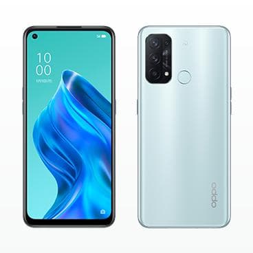 OPPO Reno5A アイスブルー　SIMフリー 防水・防塵・おサイフケータイ】OPPO Reno5A アイスブルー「CPH2199IB