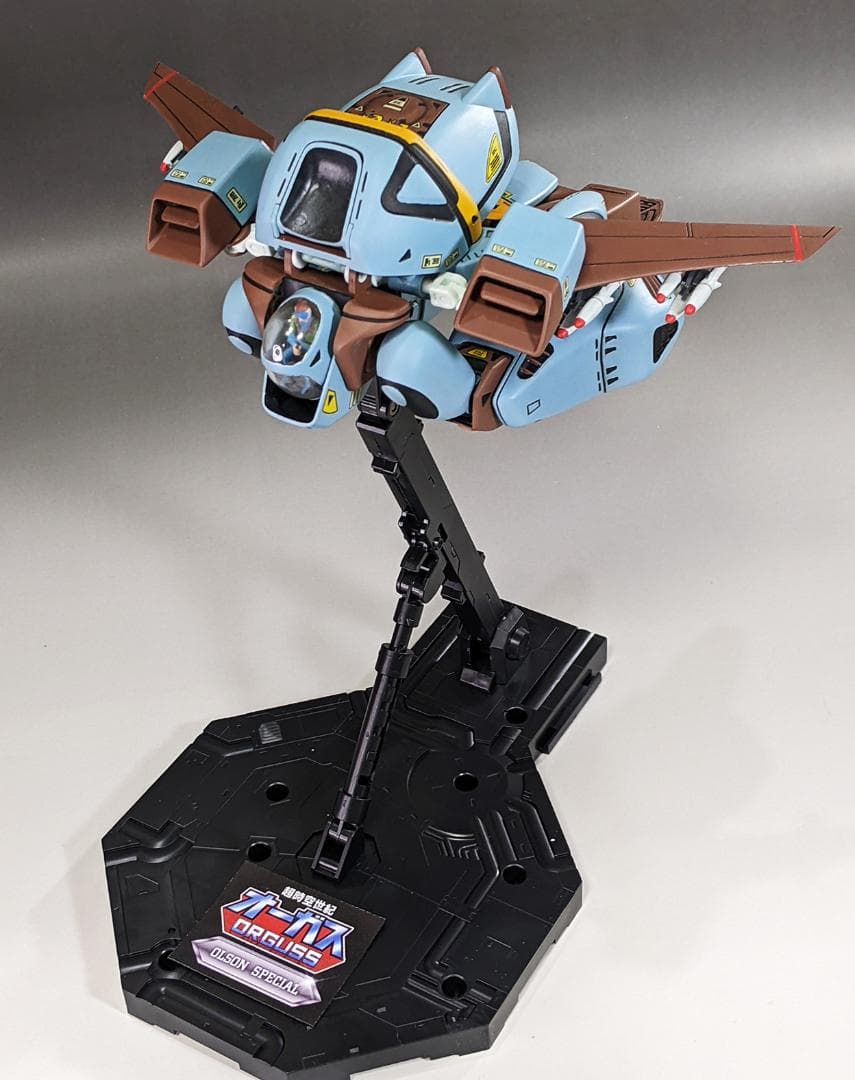 プラモデル　1/40 可変オルソン・スペシャル（超時空世紀オーガス）組立塗装済
