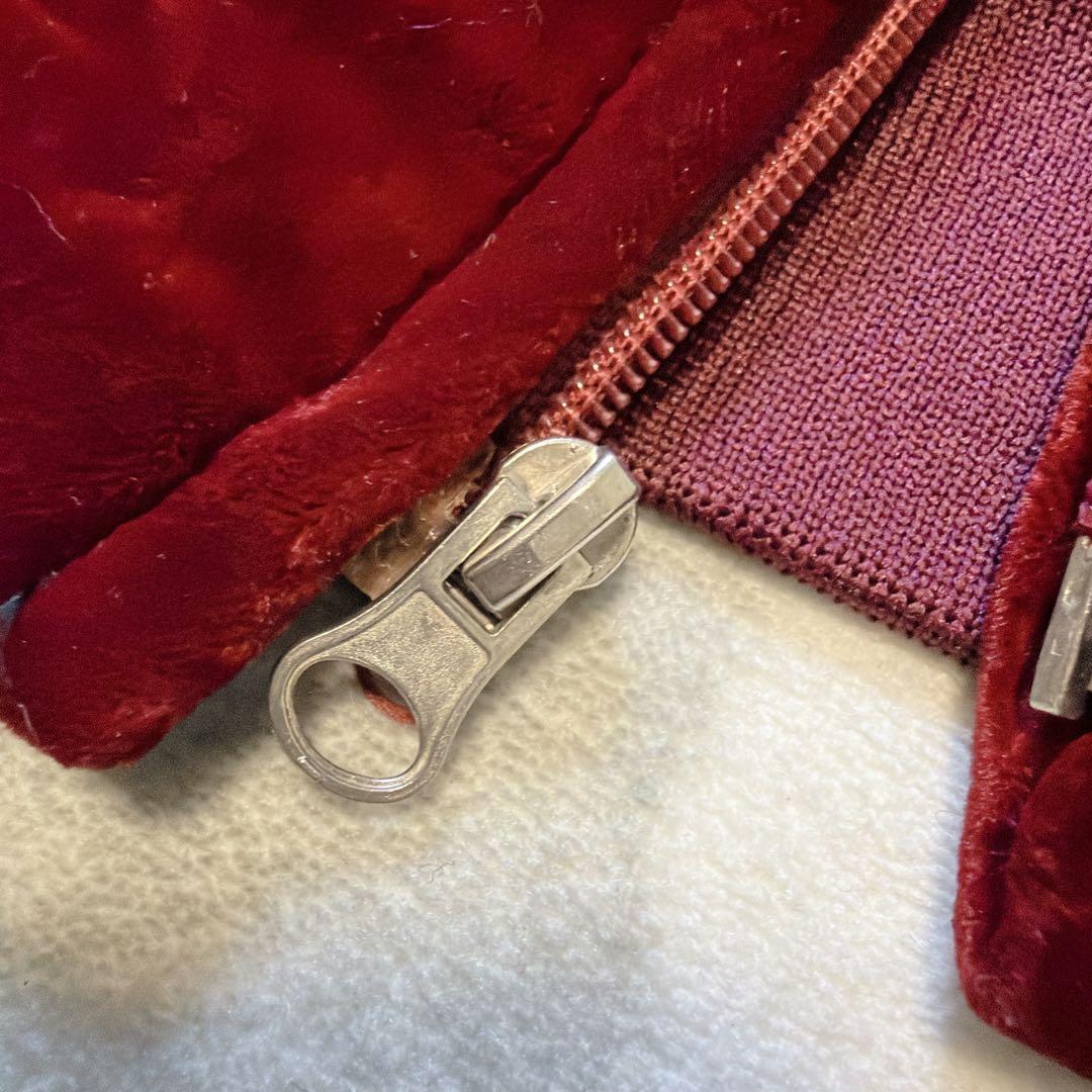 極美品】 90s スカジャン 別珍 龍刺繍 スーベニアジャケット レッド