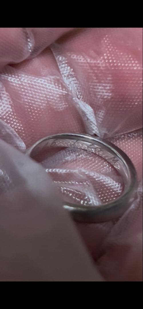 Pt900 プラチナ リング 19号 9号 セット 9.4g