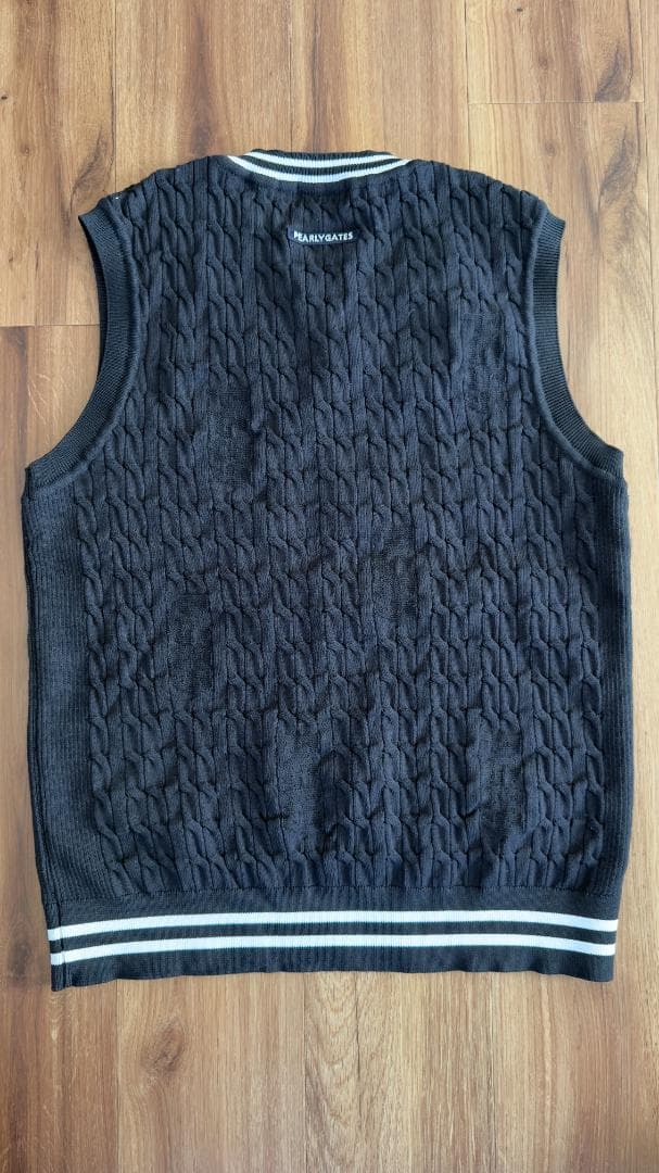 PEARLY GATES ブラックベスト 5サイズ - メルカリ
