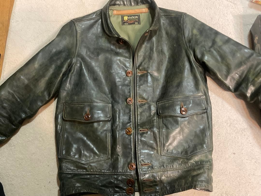 バズリクソンズ A-1 フライトジャケット BR80379 BUZZ RICKSON'S バズリクソンズ A-1 フライトジャケット レザー