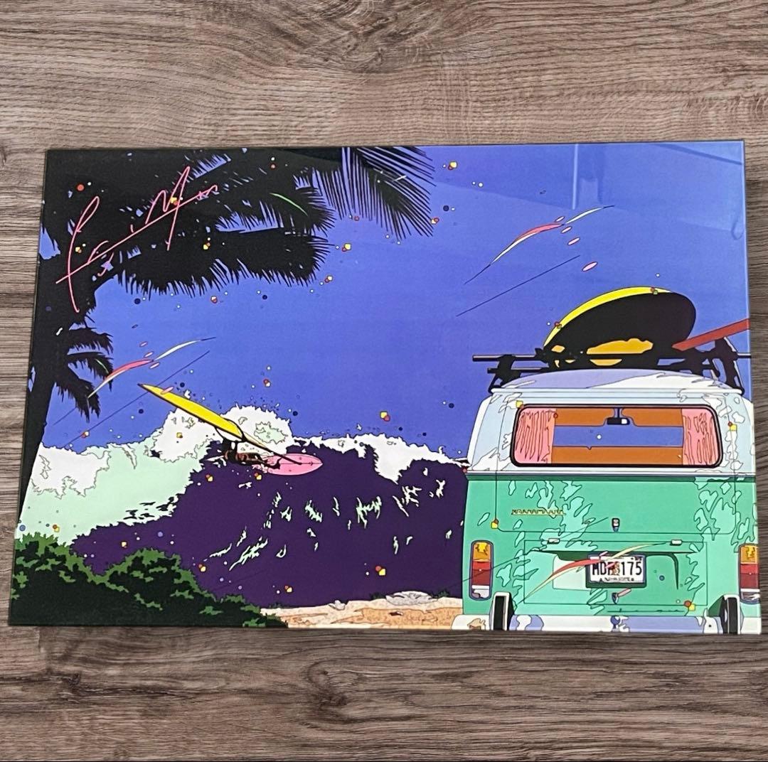 EIZIN SUZUKI×BAYFLOW】 鈴木英人/ガラスアートピクチャー - メルカリ