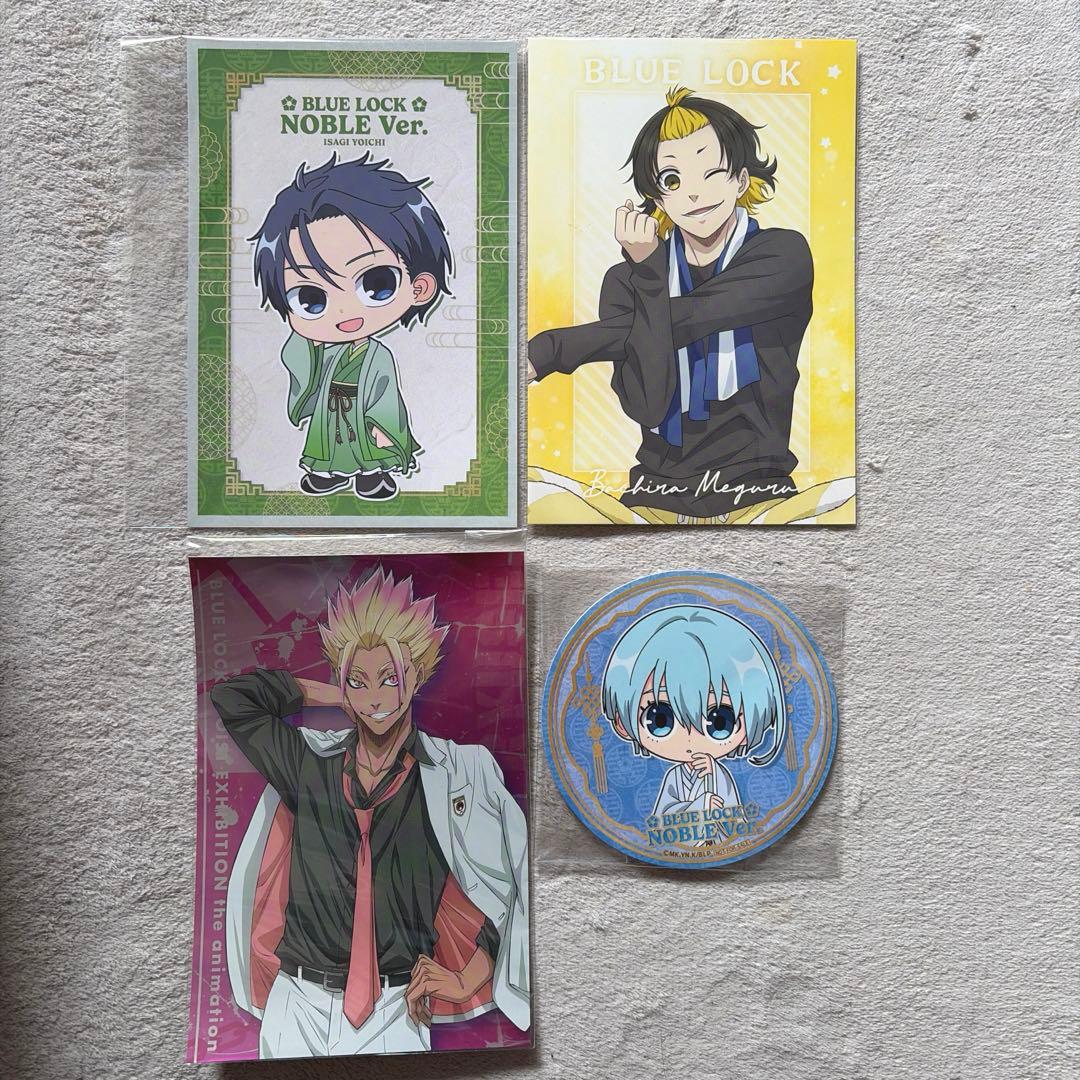 ブルーロック ポストカード コースターセット - メルカリ