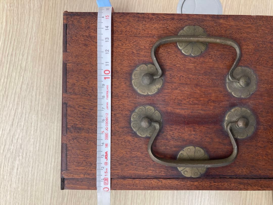 【骨董品】麻雀牌セット 木製収納箱付き