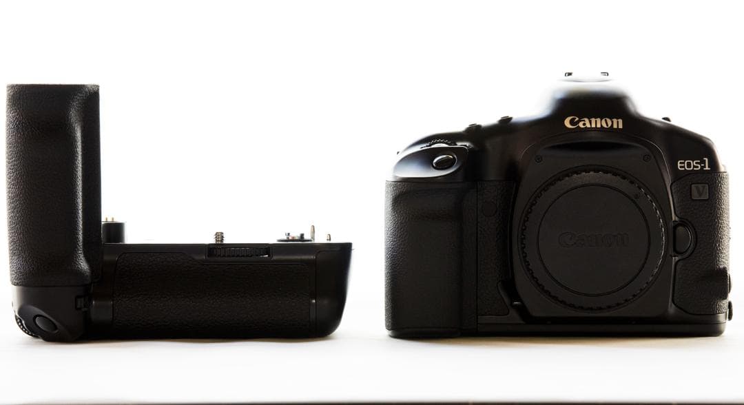 Canon キヤノン EOS-1V HS 　極上美品　フィルム交換53本 キャノン EOS-1V HS フィルム使用本数10本 説明書付 極上美品 - 日進堂