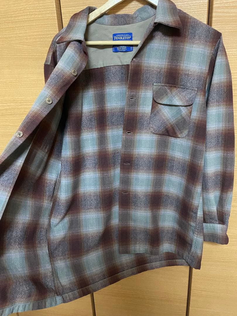 ジェイ アダムス ペンドルトン ウール ボード シャツ オンブレ