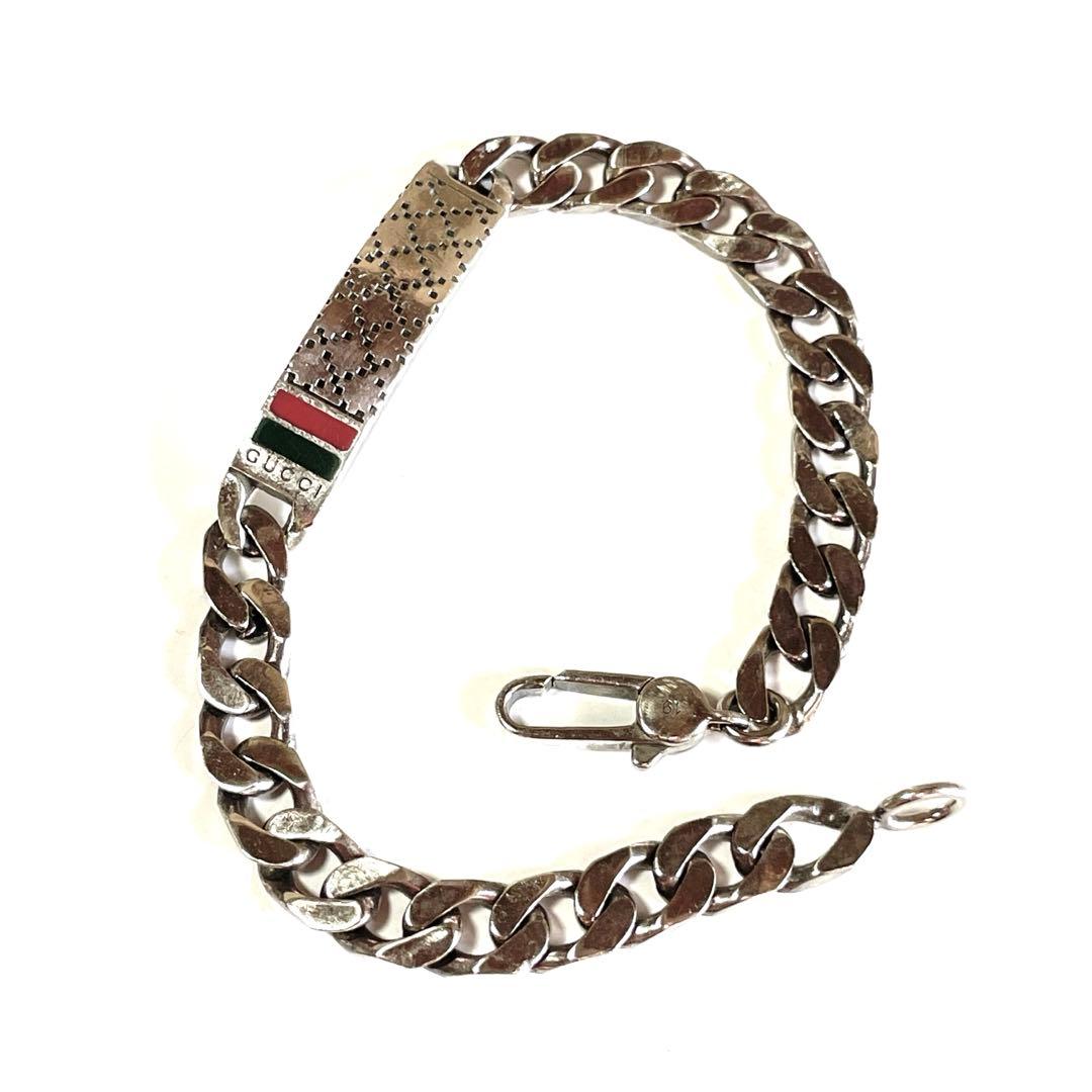 GUCCI』 グッチ シルバー ディアマンティッシマ ブレスレット19 - メルカリ