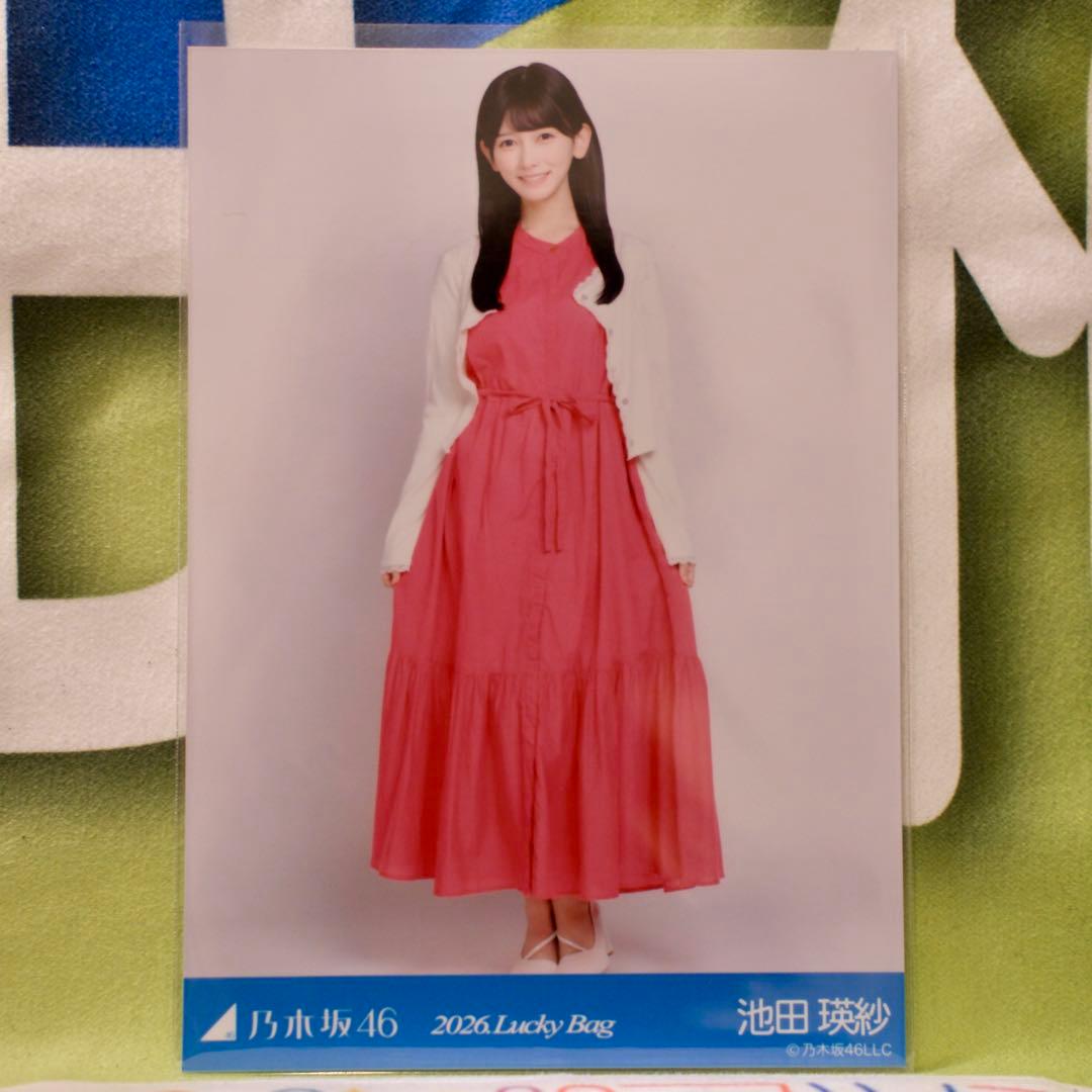乃木坂46 池田瑛紗 生写真 2026 Lucky Bag シャツワンピース - メルカリ