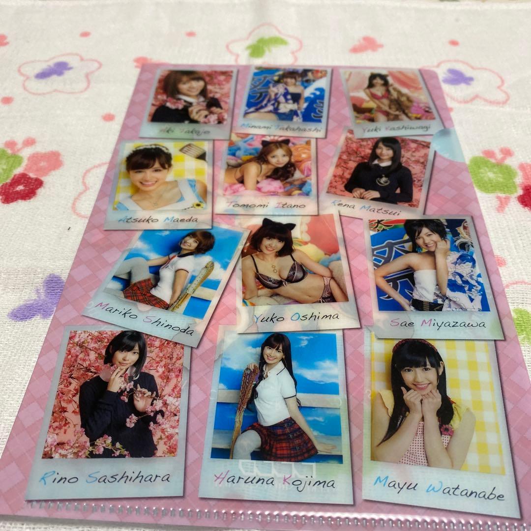 AKB48 クリアファイル セット - メルカリ