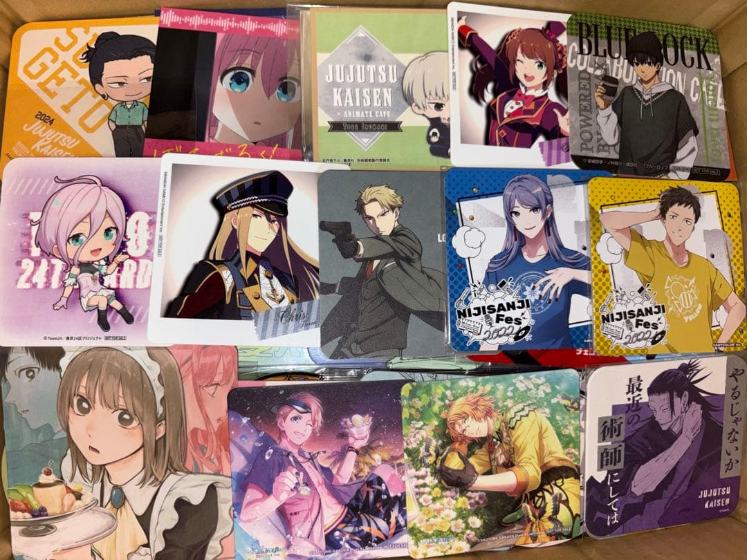 アニメ キャラクターグッズ 紙類 コースターのみ 1350点以上 まとめ売り
