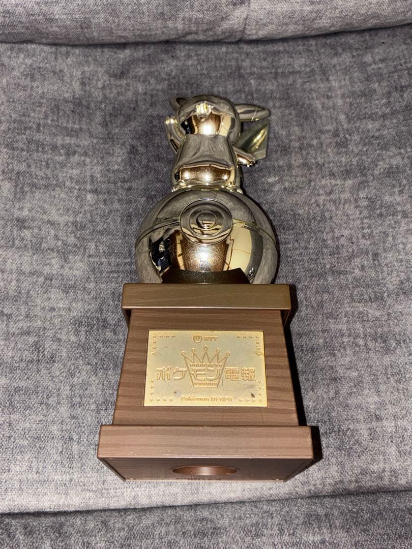 【希少】ポケモン電報 トロフィー型 ピカチュウ NTT西日本限定 非売品