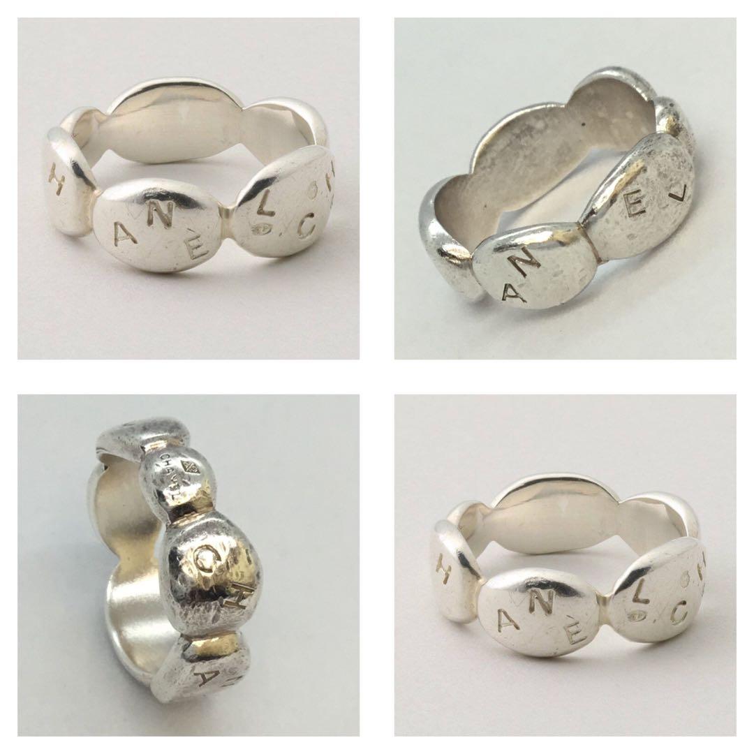 【最安値】CHANEL シャネル シルバー ロゴリング リボン 最安値】CHANEL シャネル シルバー ロゴリング リボン 最安値】CHANEL