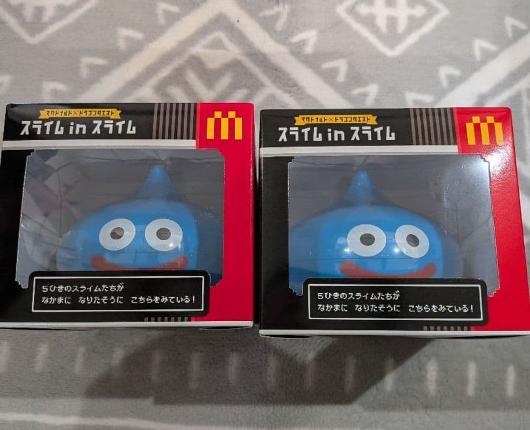 マクドナルド ドラゴンクエスト スライムマトリョーシカ2個セット