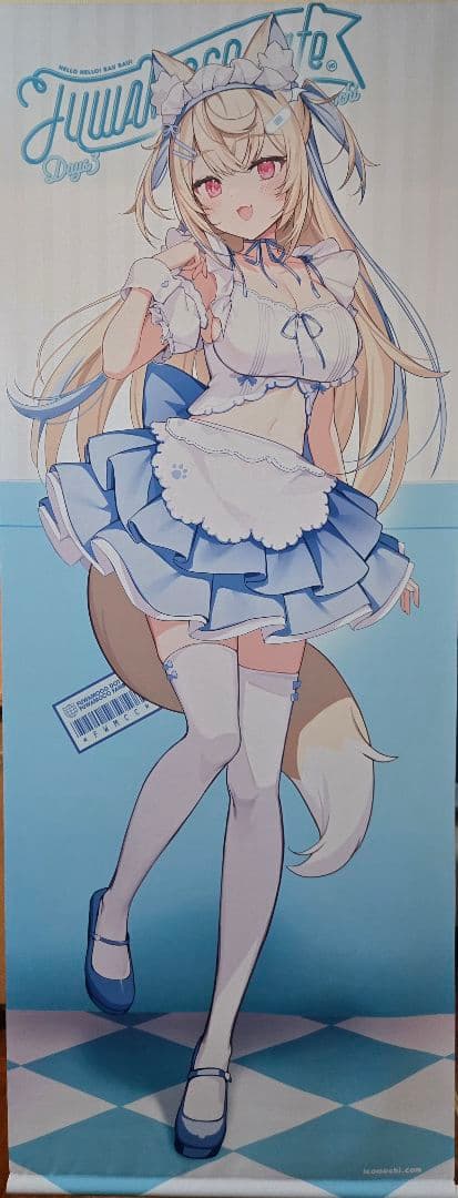 コミケ C105 ホロライブ フワモコ 等身大タペストリー - メルカリ