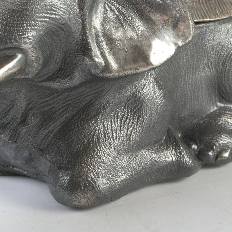 あんちん製 合金 象に人物 インク壷 蓋物 V 9307 - メルカリ