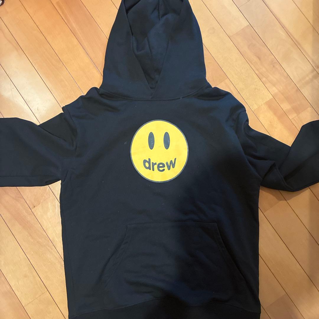 drew houseドリューハウス スマイリーフェイス パーカー ブラ - メルカリ