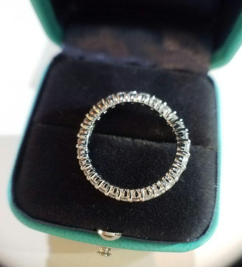 販売終了間近！最高級モアサナイト Vシェイプフルエタニティ - メルカリ