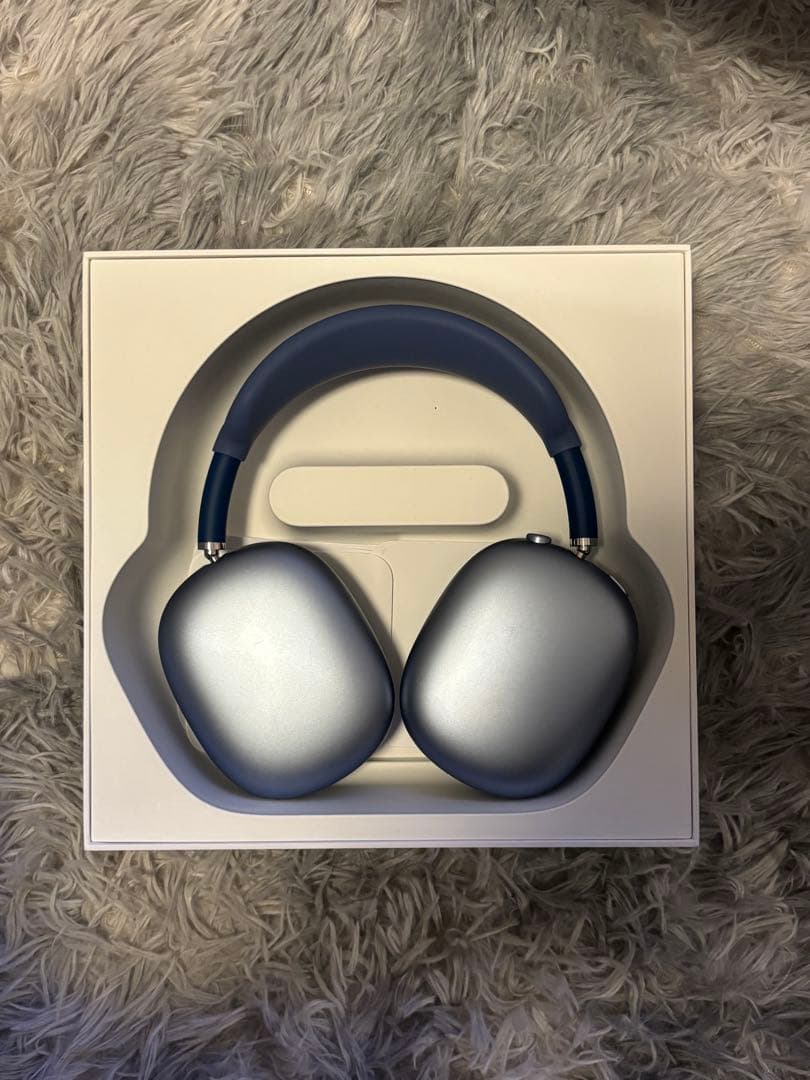 Apple AirPods MAXワイヤレスイヤホン シルバー/ブルー Apple AirPods Max (USB-C) - Blue - Walmart.com