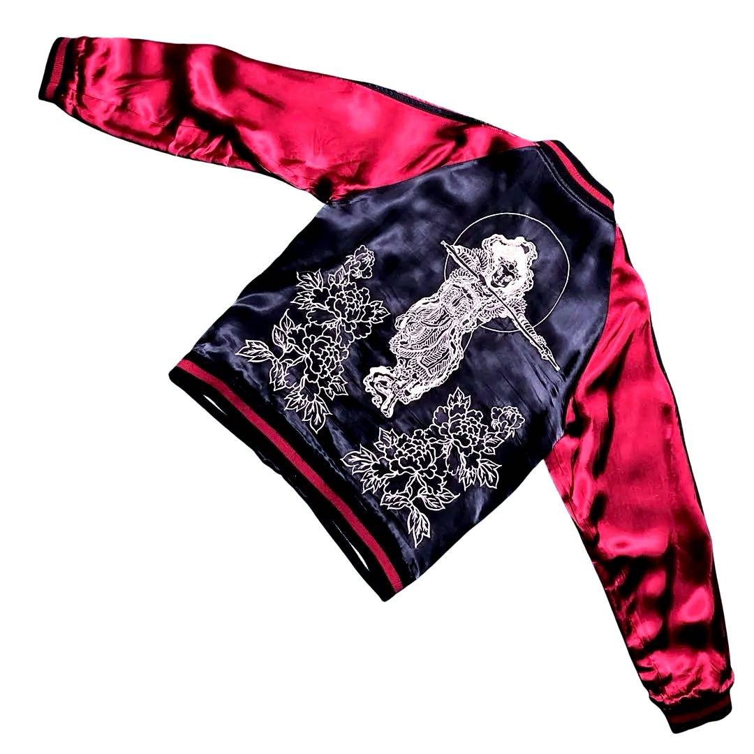 オイル様専用 良品 00s百花繚乱 スカジャン 毘沙門天王 勝利 財宝の神