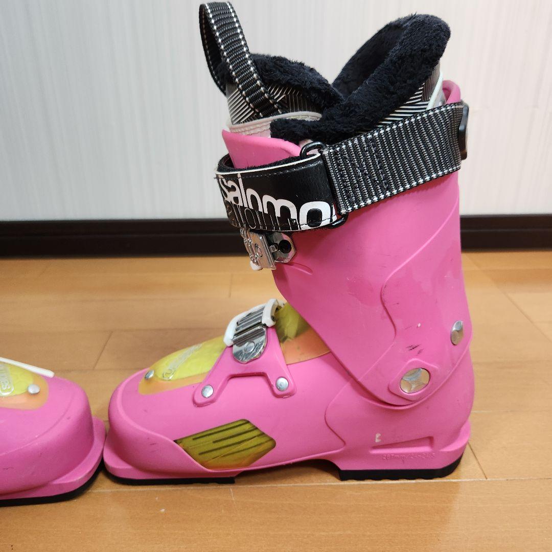 【希少】SALOMON スキーブーツ FOCUS 24.5cm ピンク