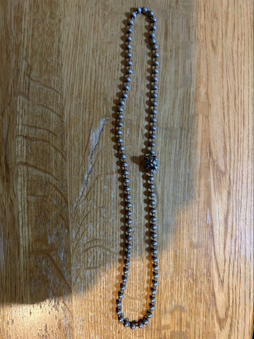 Bill Wall Leatherスカル＆クロスボーンネックレス ボールチェーン 楽天市場】ビルウォールレザー ネックレス 正規販売店 bwl BWL