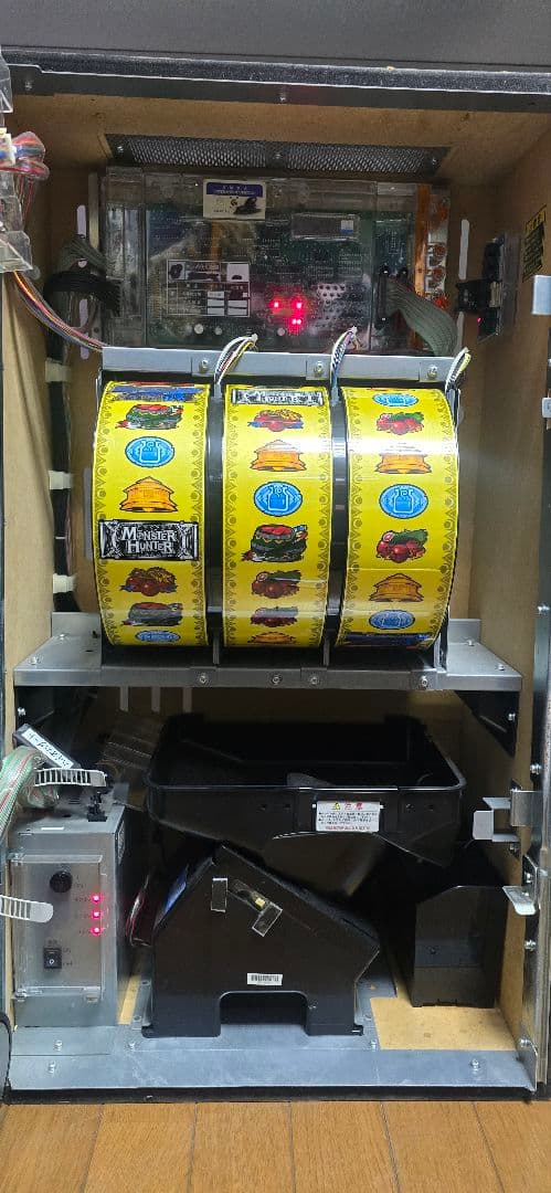 スロット　モンスターハンター 月下雷鳴　実機