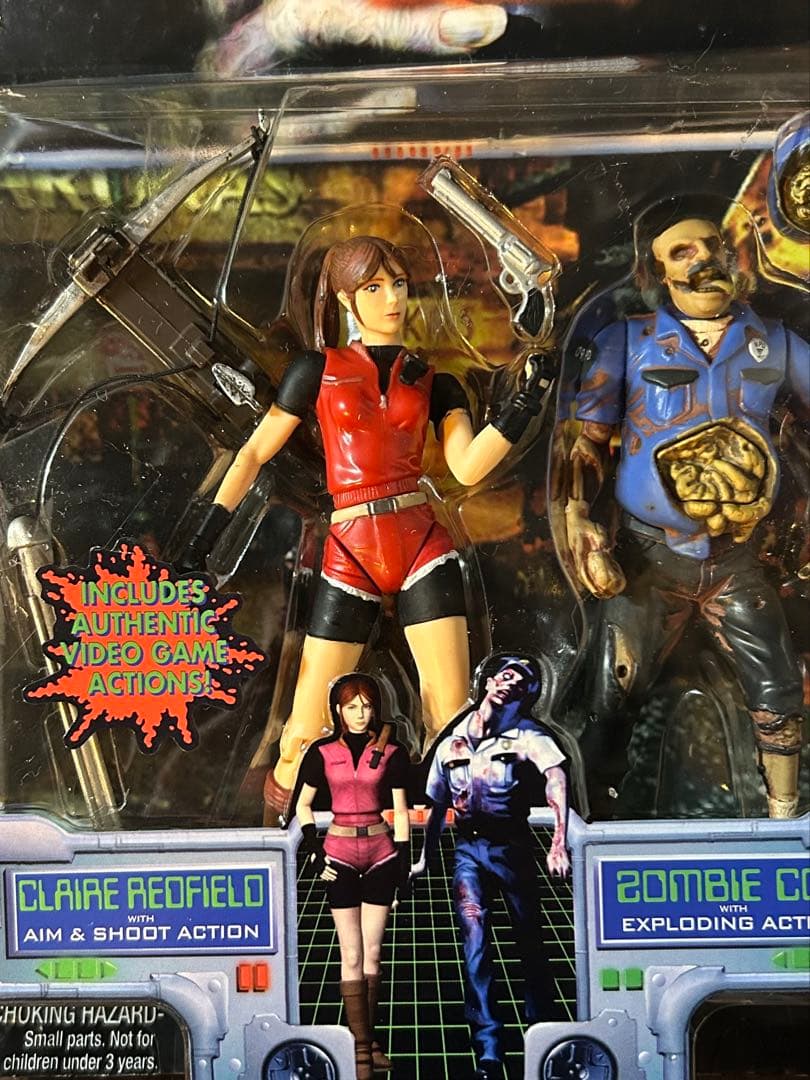 トイビズ バイオハザード2 クレア・レッドフィールド＆ゾンビコップ