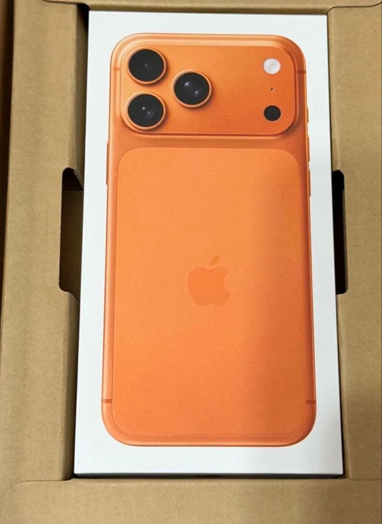 【新品未開封品】iPhone17 Pro Max 256GB コズミックオレンジ ムスビー｜【モバイルスター】新品未開封 iPhone17 Pro Max 256GB