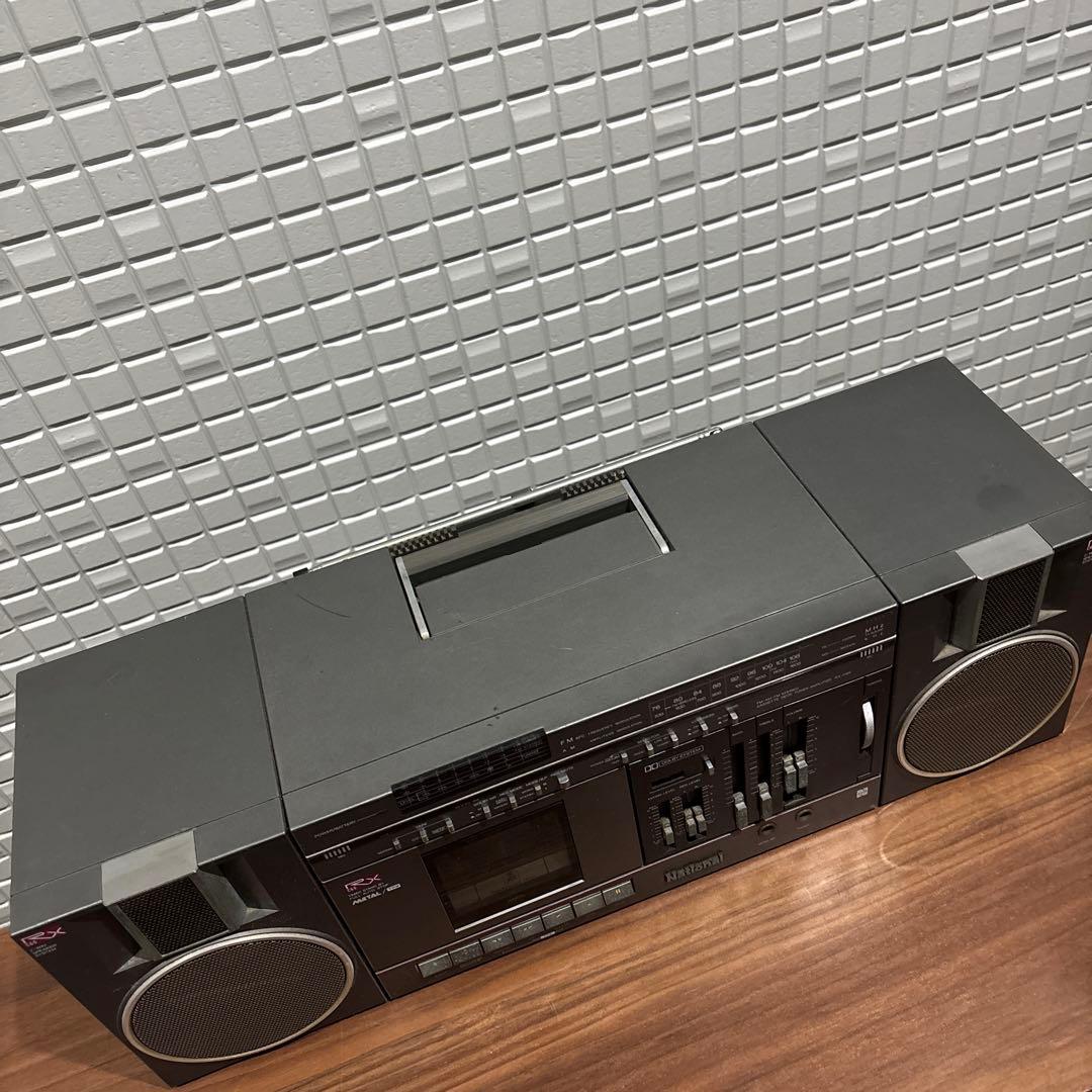 National ナショナル RX-C60 ラジカセ 昭和レトロ - メルカリ