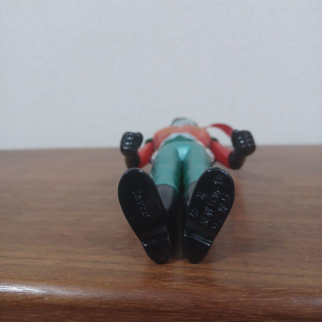 当時もの　ポピー製「仮面ライダー　スカイライダー」面取れソフビフィギュア