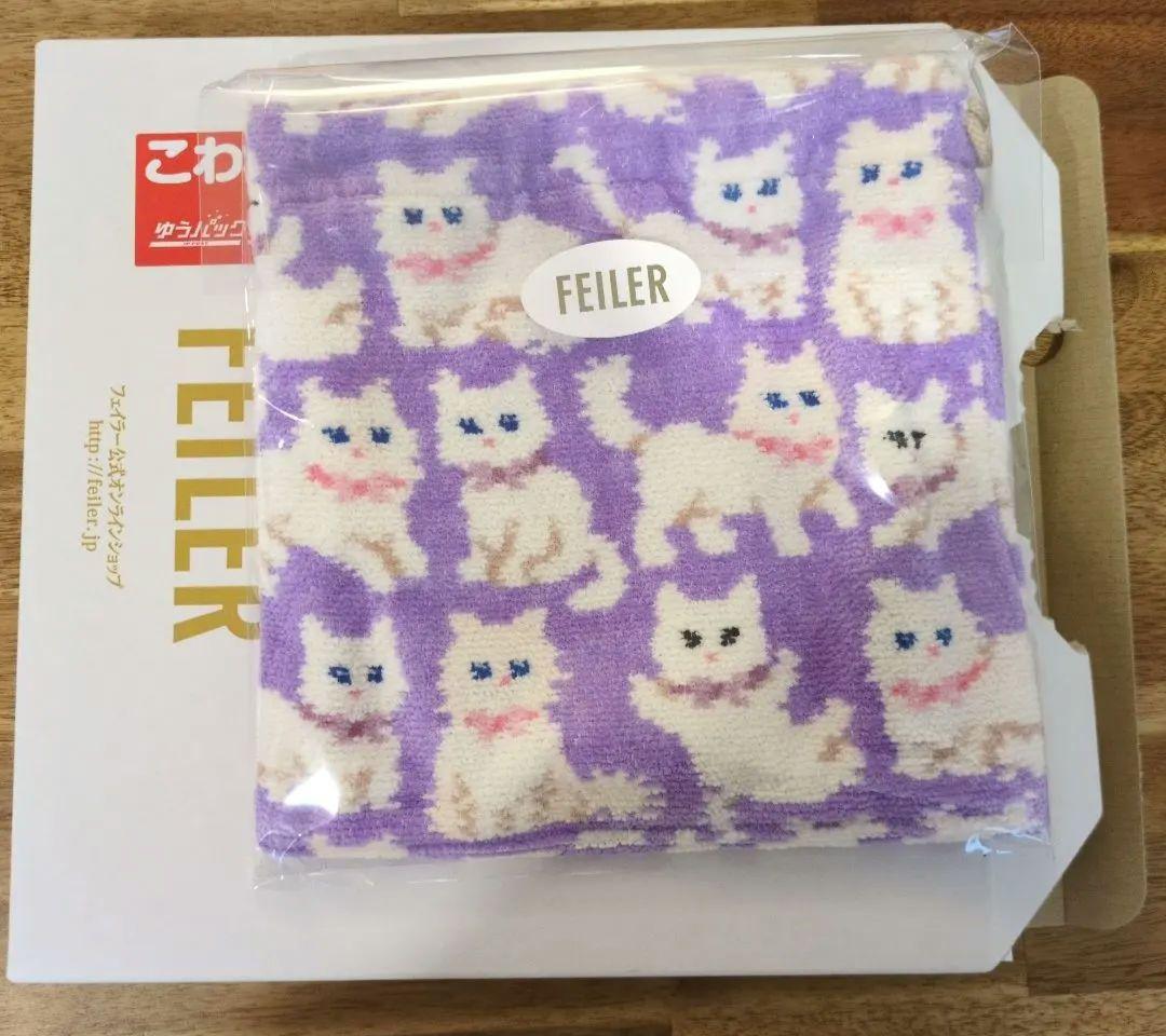 フェイラー FEILER モフモフネコチャン 巾着 - メルカリ
