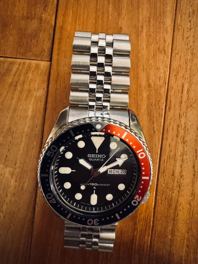 7548-700B SEIKO セイコー ダイバー 150m レトロ ペプシ美品 - メルカリ