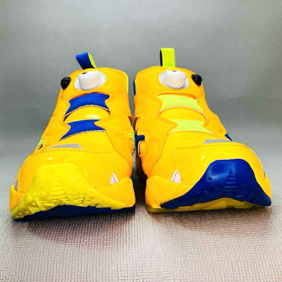 希少美品】Reebok27.5㌢ポンプフューリーミニオンズ FY3404 黄色