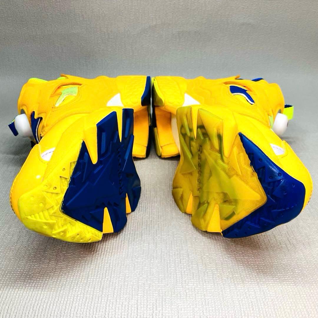 希少美品】Reebok27.5㌢ポンプフューリーミニオンズ FY3404 黄色