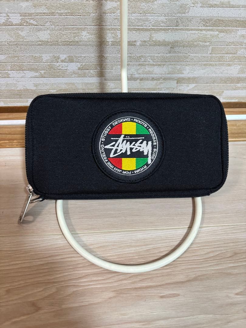 トラッカーウォレット ロング 3層】 ブラック ゴールド YKK トラッカー