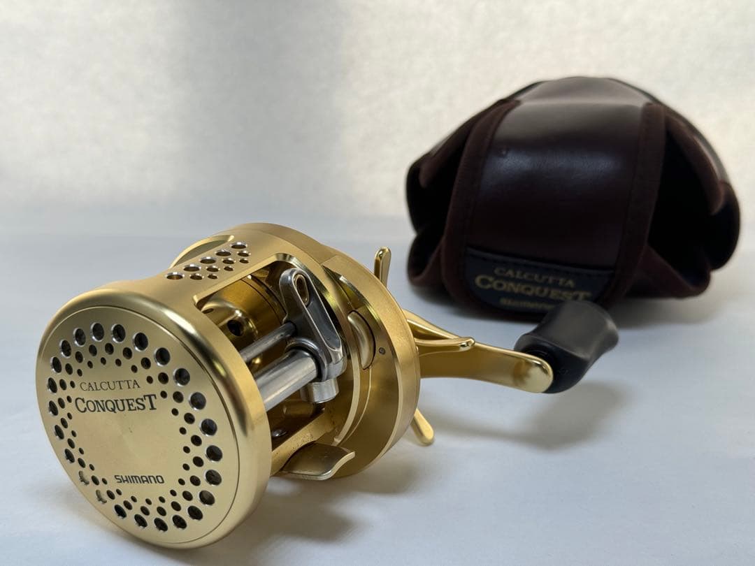 美品】シマノ 初代カルカッタコンクエスト201 00モデル - メルカリ
