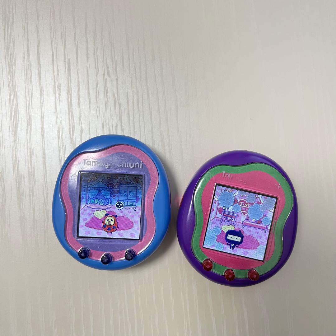 ジャンク品】たまごっちユニ Tamagotchi Uni ブルー パープル - メルカリ