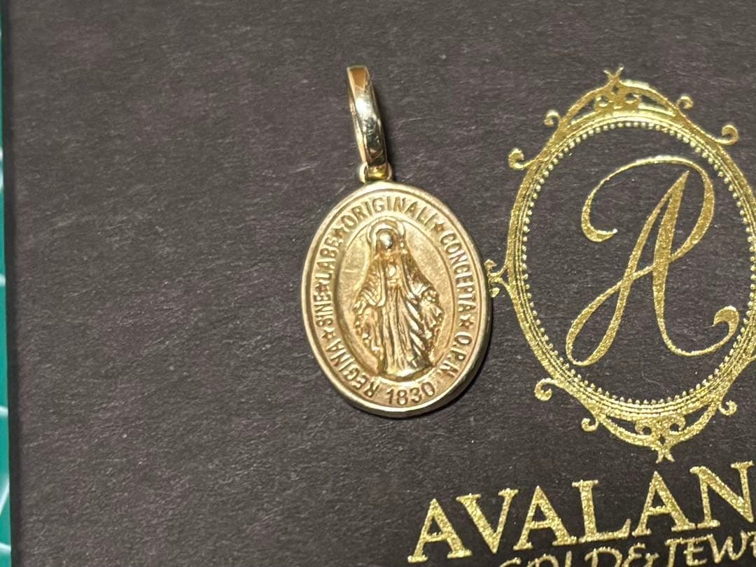 AVALANCHE 10Kイエローゴールドペンダント メダイ　マリアペンダント 10K イエローゴールド ペンダント 3-10400-01 - AVALANCHE OFFICIAL STORE