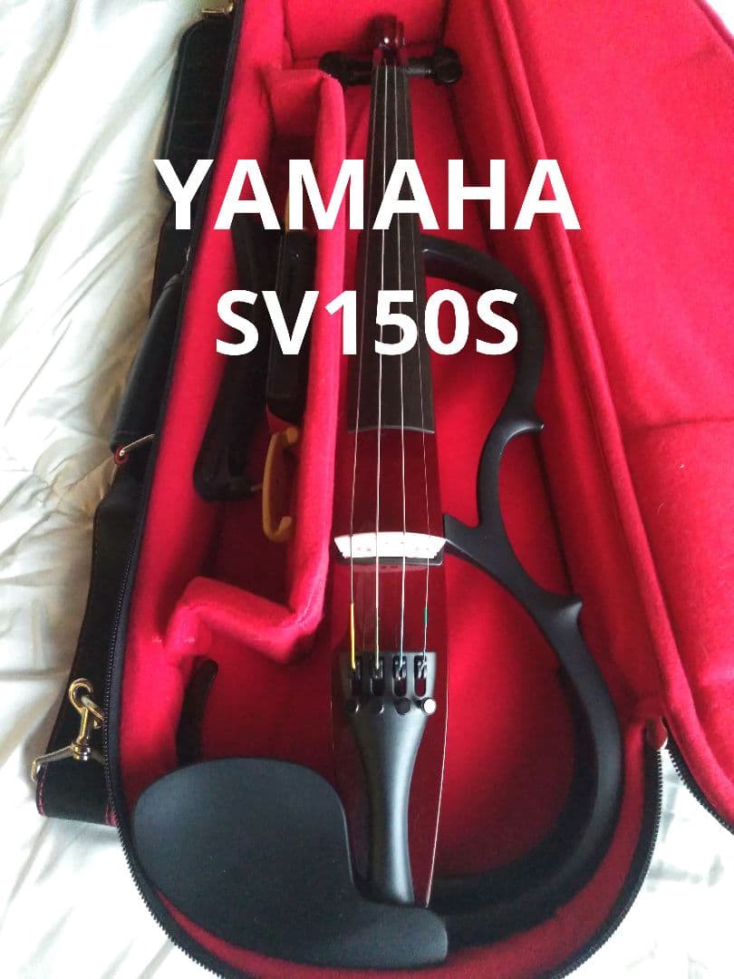 YAMAHA　サイレントバイオリン　　SV150S　肩当て　消音器etc SV150 - Overview - Silent™ Series Violins, Violas, Cellos, and