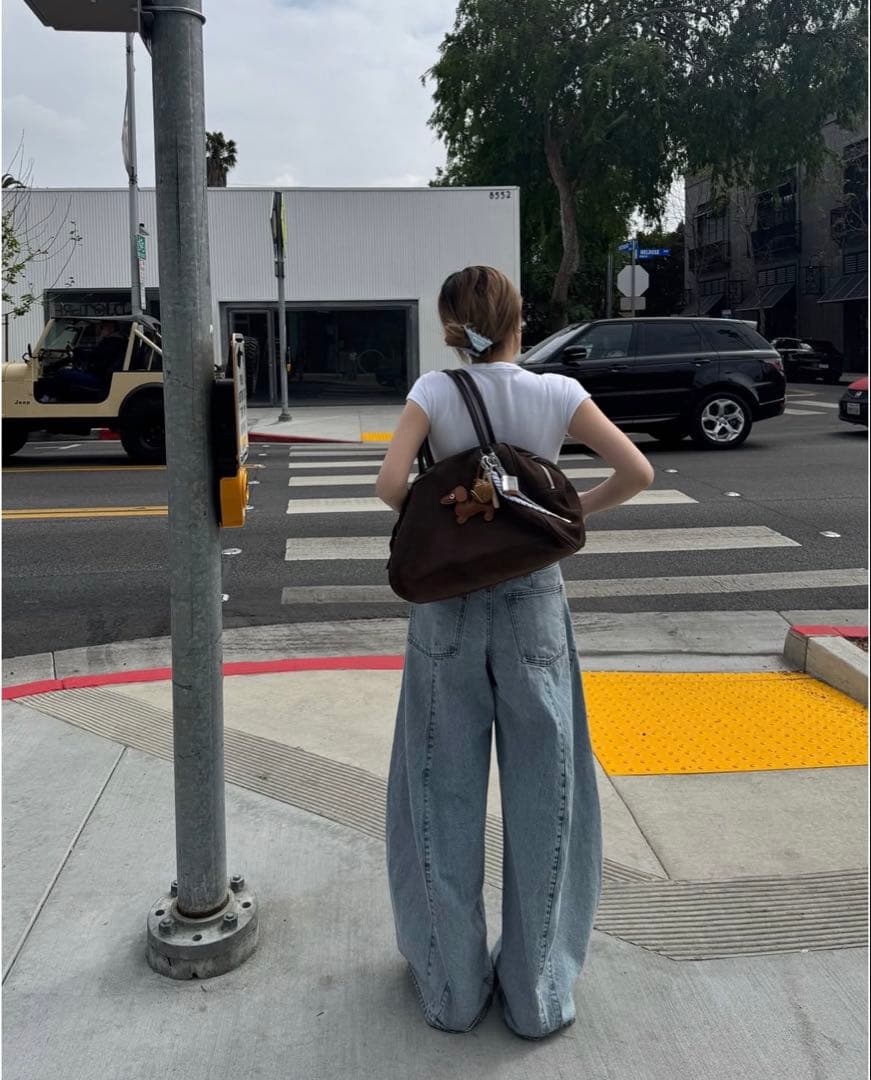 THETOÉ】THETOE Santorini Denim Pants - メルカリ