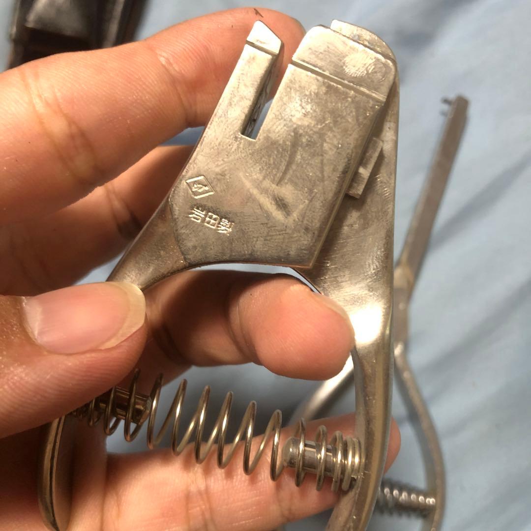 検札鋏 改札鋏 鉄道パンチ 切符切り 岩田製 T92 - メルカリ