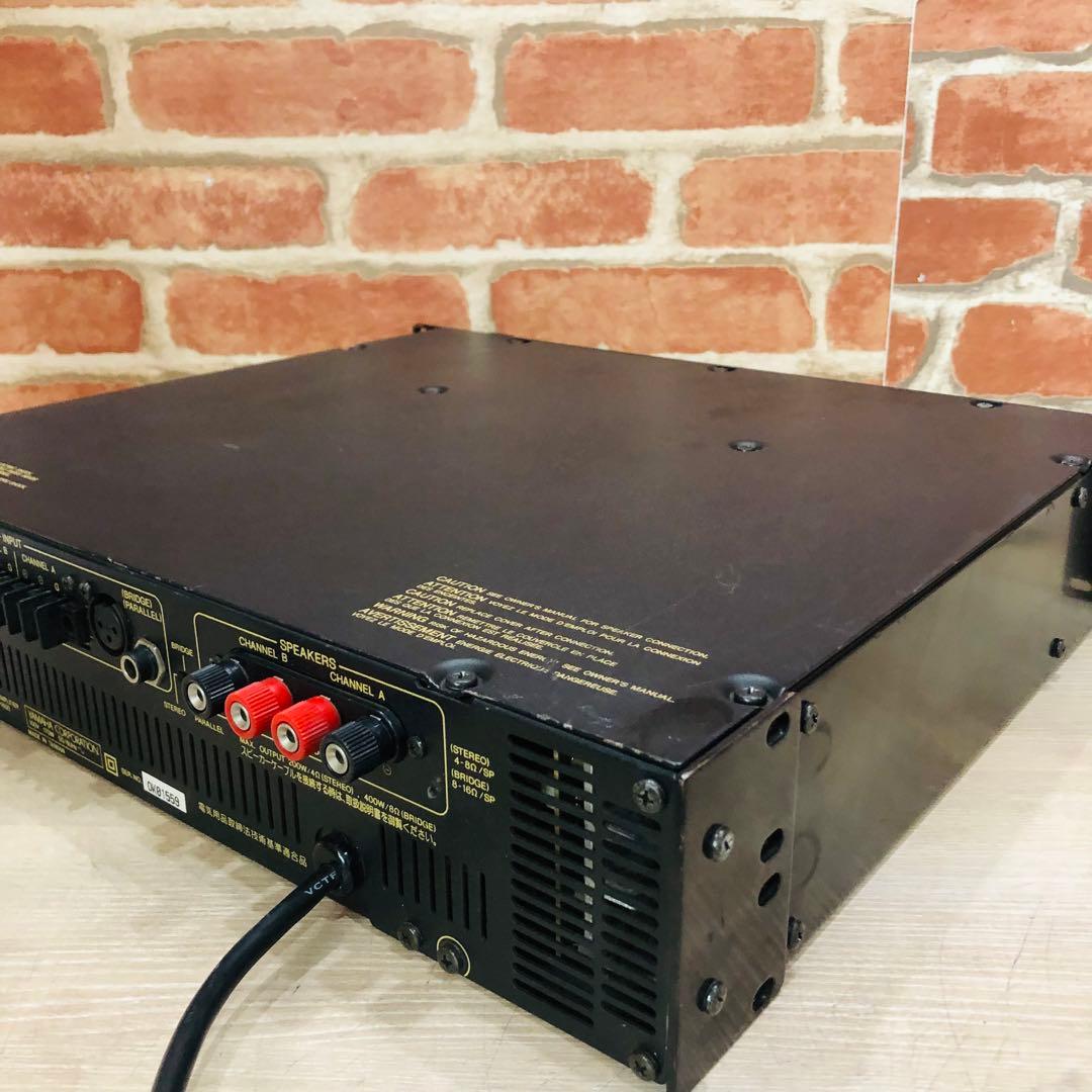 F1028⭐️YAMAHA⭐️ヤマハ パワーアンプ P1600 8Ω 400W - メルカリ