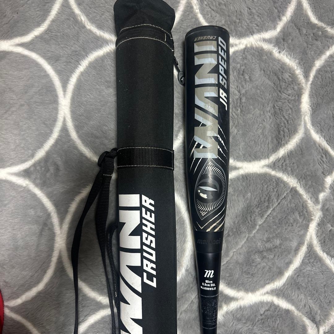 marucci ワニクラッシャー 軟式少年野球 黒ワニ80cm marucci（マルーチ） 少年軟式 ワニクラッシャー スピード ブラック 黒